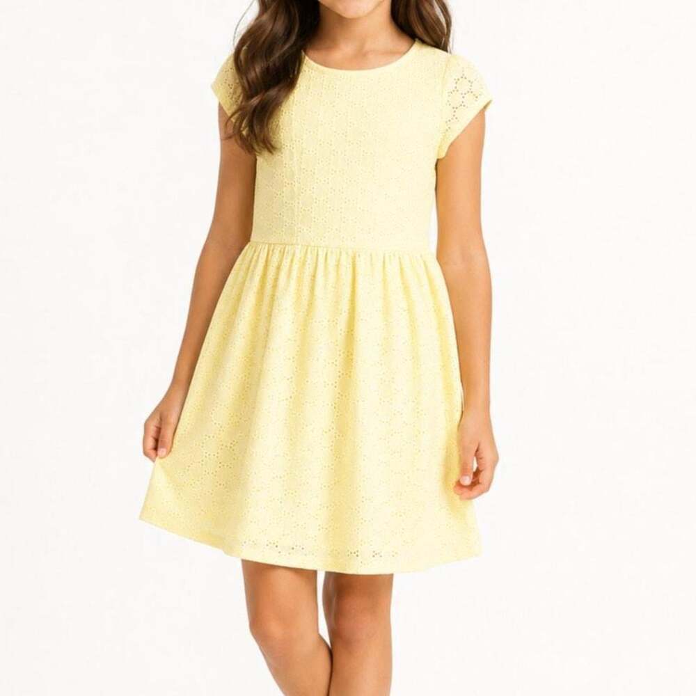 Kids' Yellow Casual-dresses
